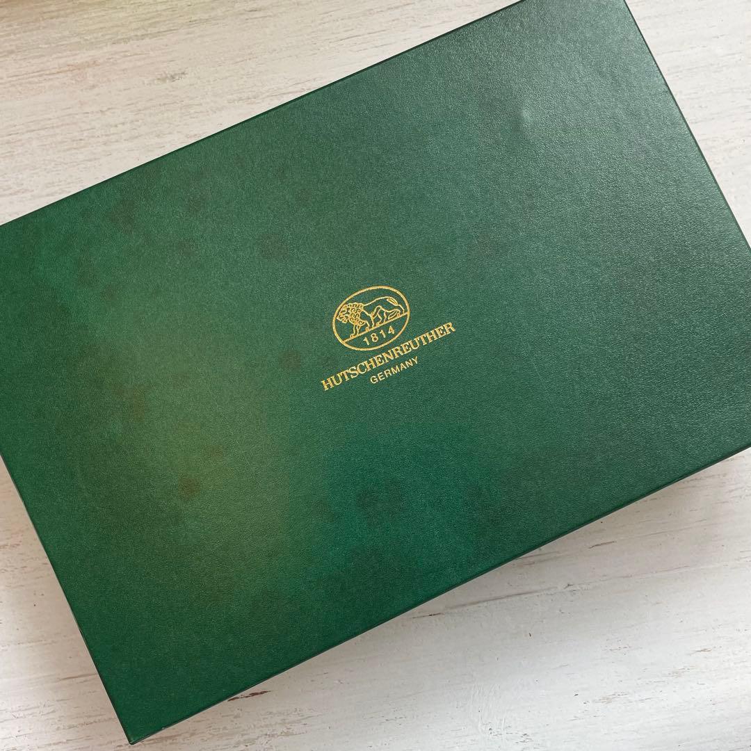 新品箱入りフッチェンロイターイザベル カップ＆ソーサーケーキ皿のペアティーセット