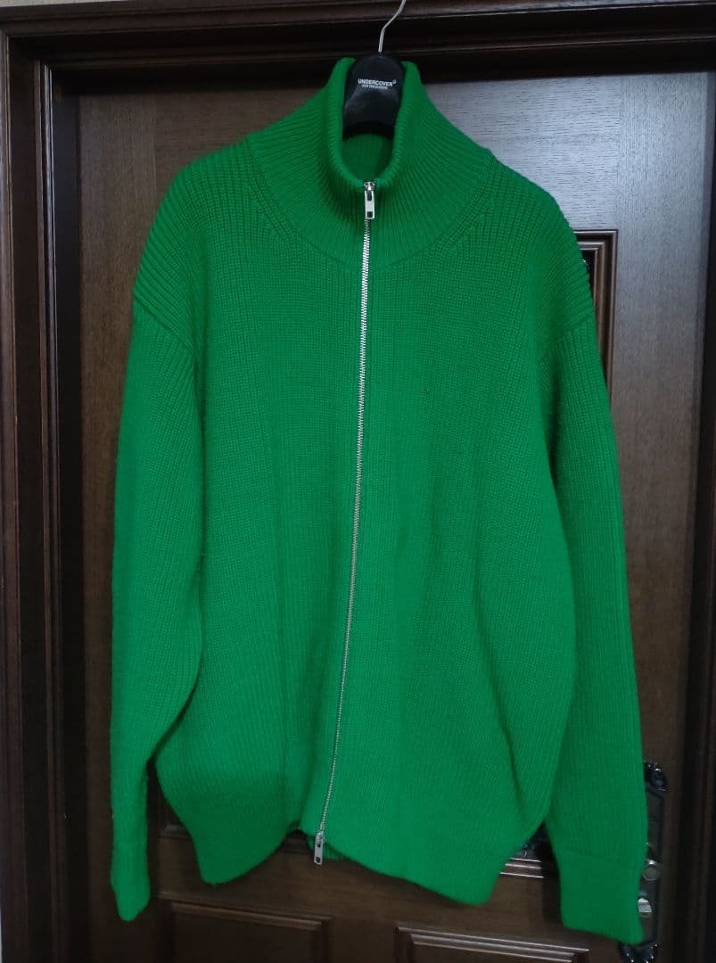 ssstein オーバーサイズドライバーズニットジップジャケットS