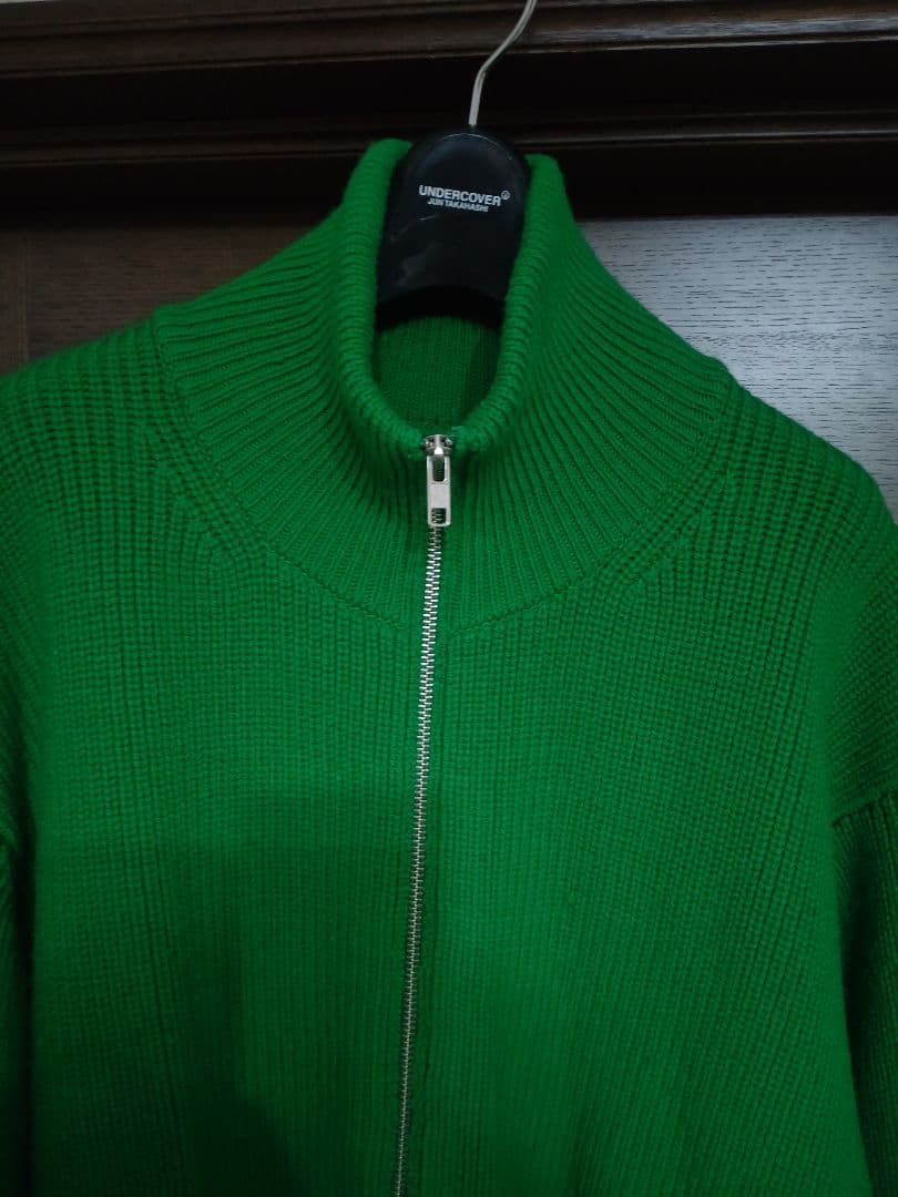 ssstein オーバーサイズドライバーズニットジップジャケットS