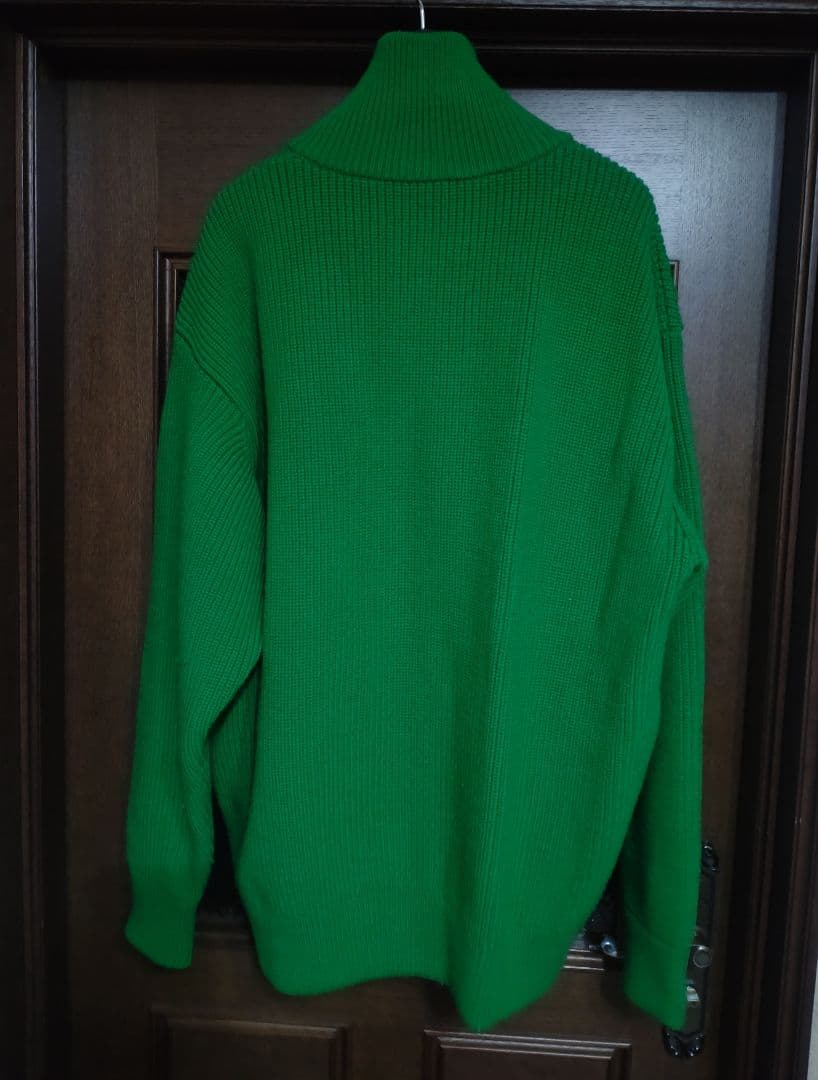 ssstein オーバーサイズドライバーズニットジップジャケットS