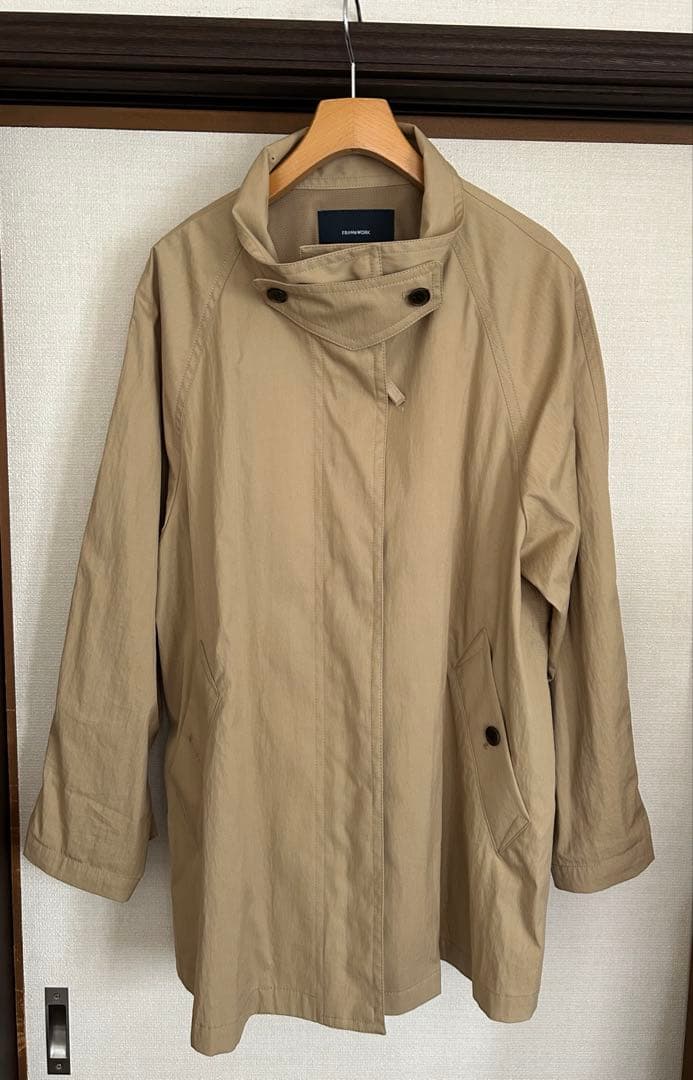 【美品】FRAMeWORK 撥水テントラインコート(38サイズ)