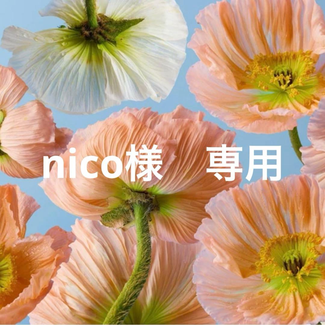 nico　25AW 黒　36 今週末発送