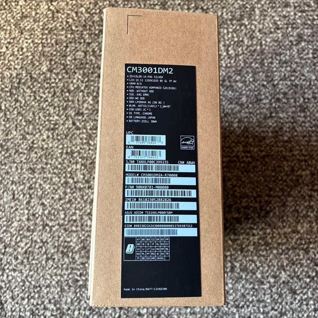 ASUS クロームブック　4GB/64GB　CM3001DM2