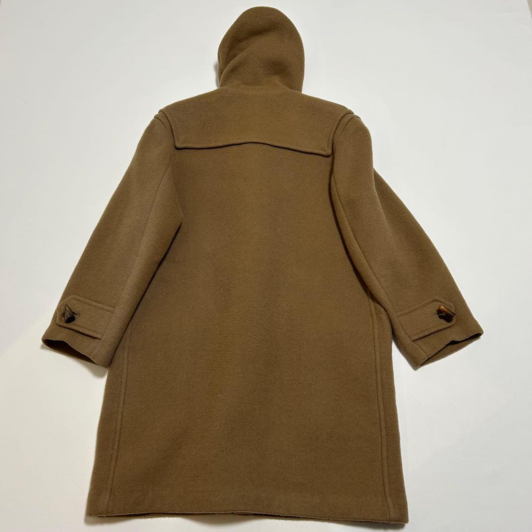 バーバリー 英国製 ダッフルコート フード ノバチェック レディース