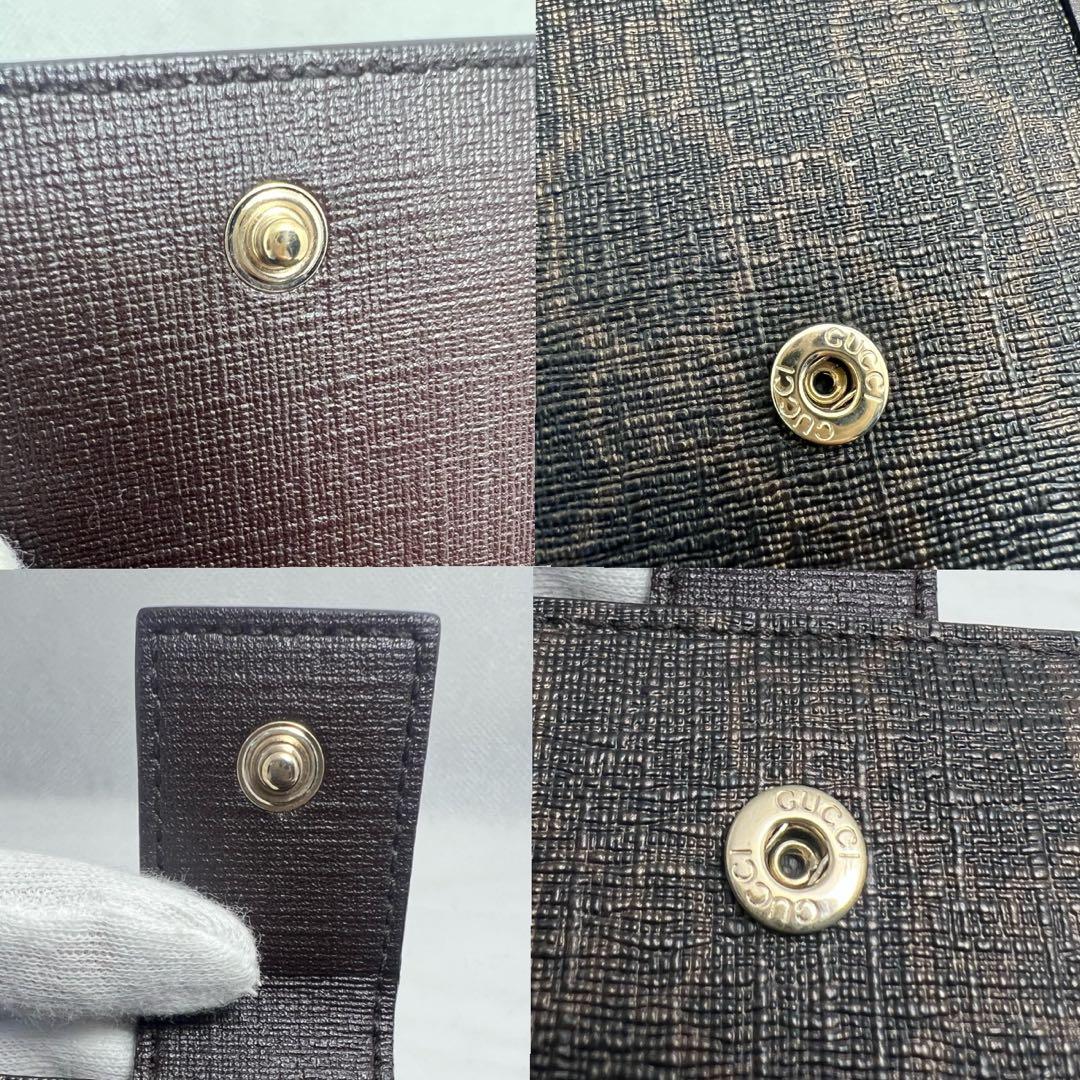GUCCI GGスプリーム 2つ折り財布 良品