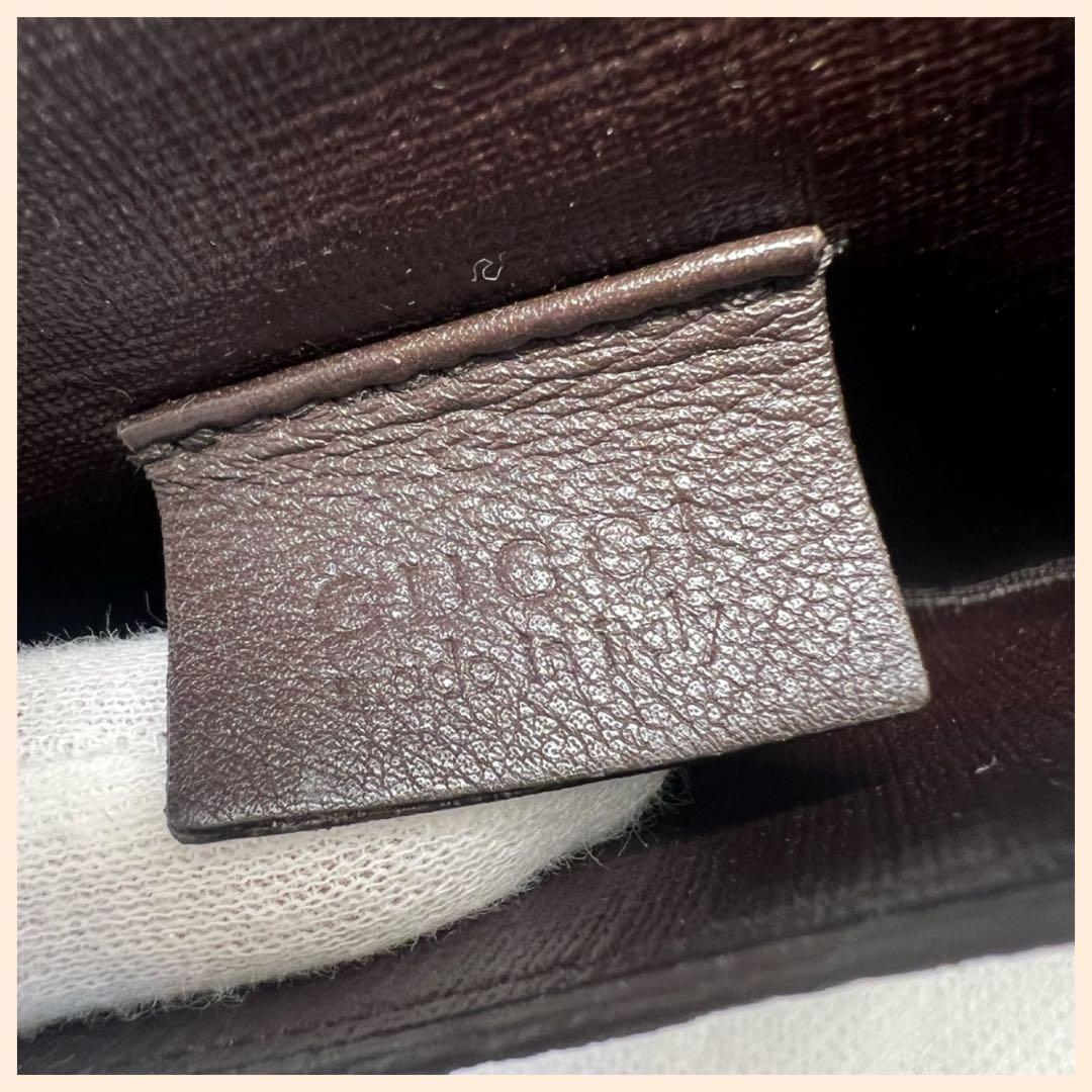 GUCCI GGスプリーム 2つ折り財布 良品