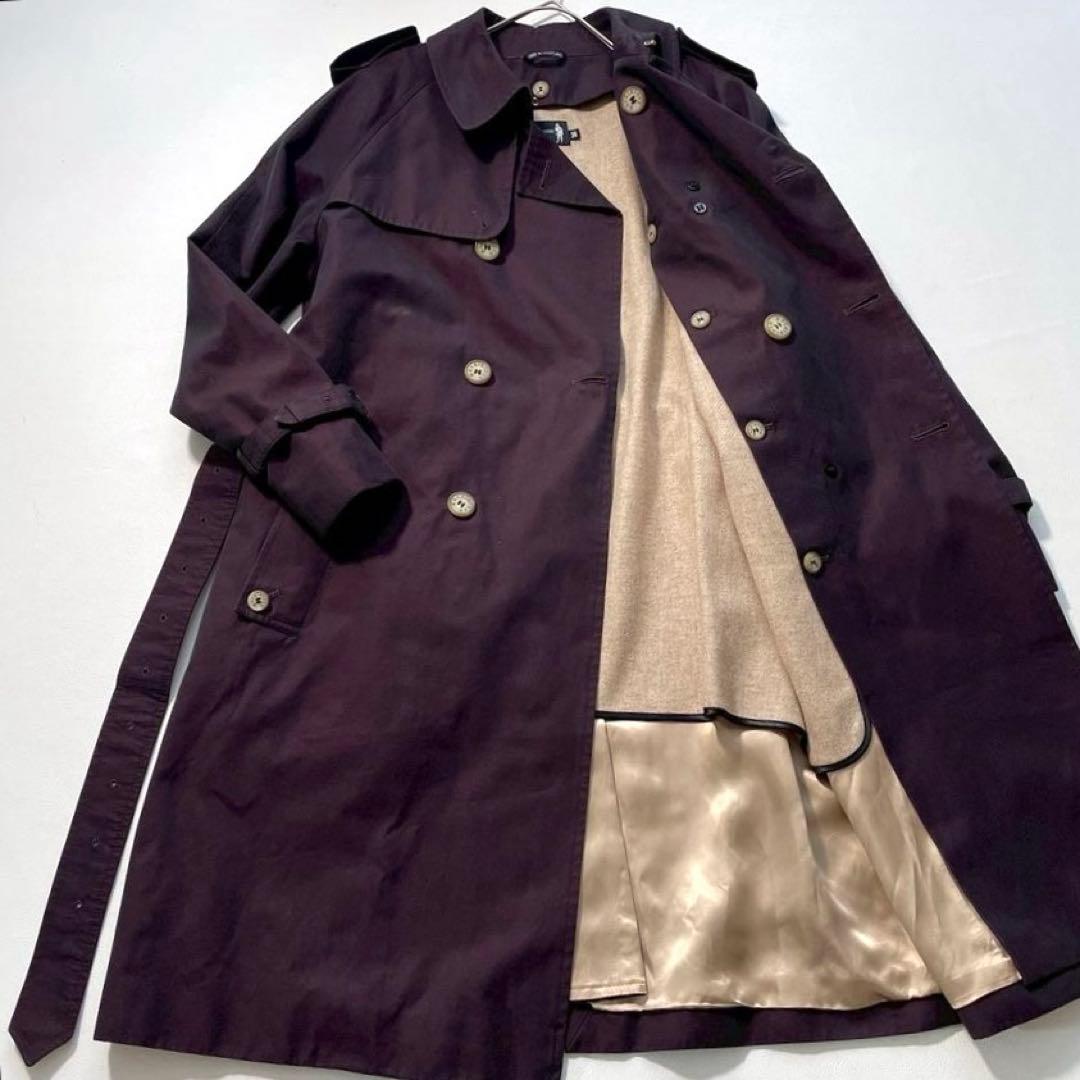 【カラフル】マッキントッシュ 38 英国製 トレンチコート ライナー付き