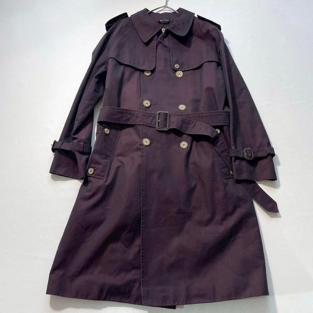 【カラフル】マッキントッシュ 38 英国製 トレンチコート ライナー付き
