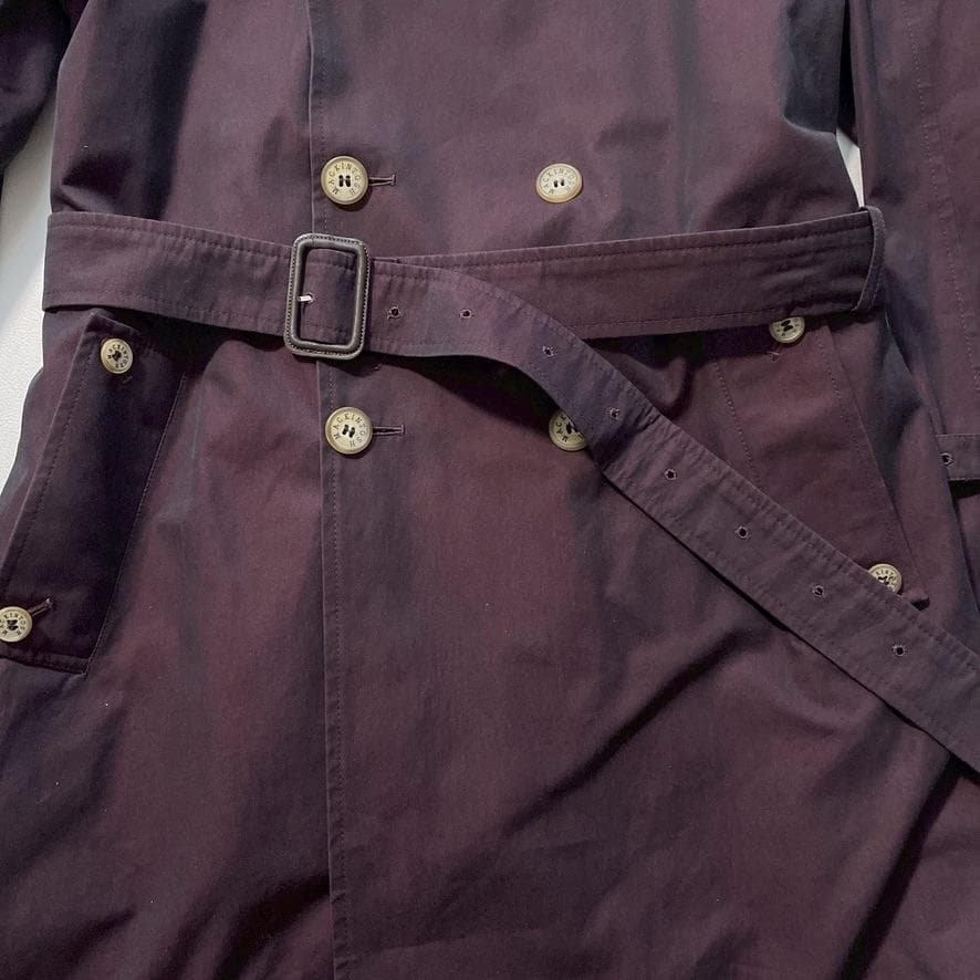 【カラフル】マッキントッシュ 38 英国製 トレンチコート ライナー付き