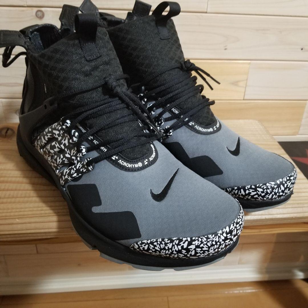 未使用級　NIKE ナイキ アクロニュウム AIR PRESTO MID　29