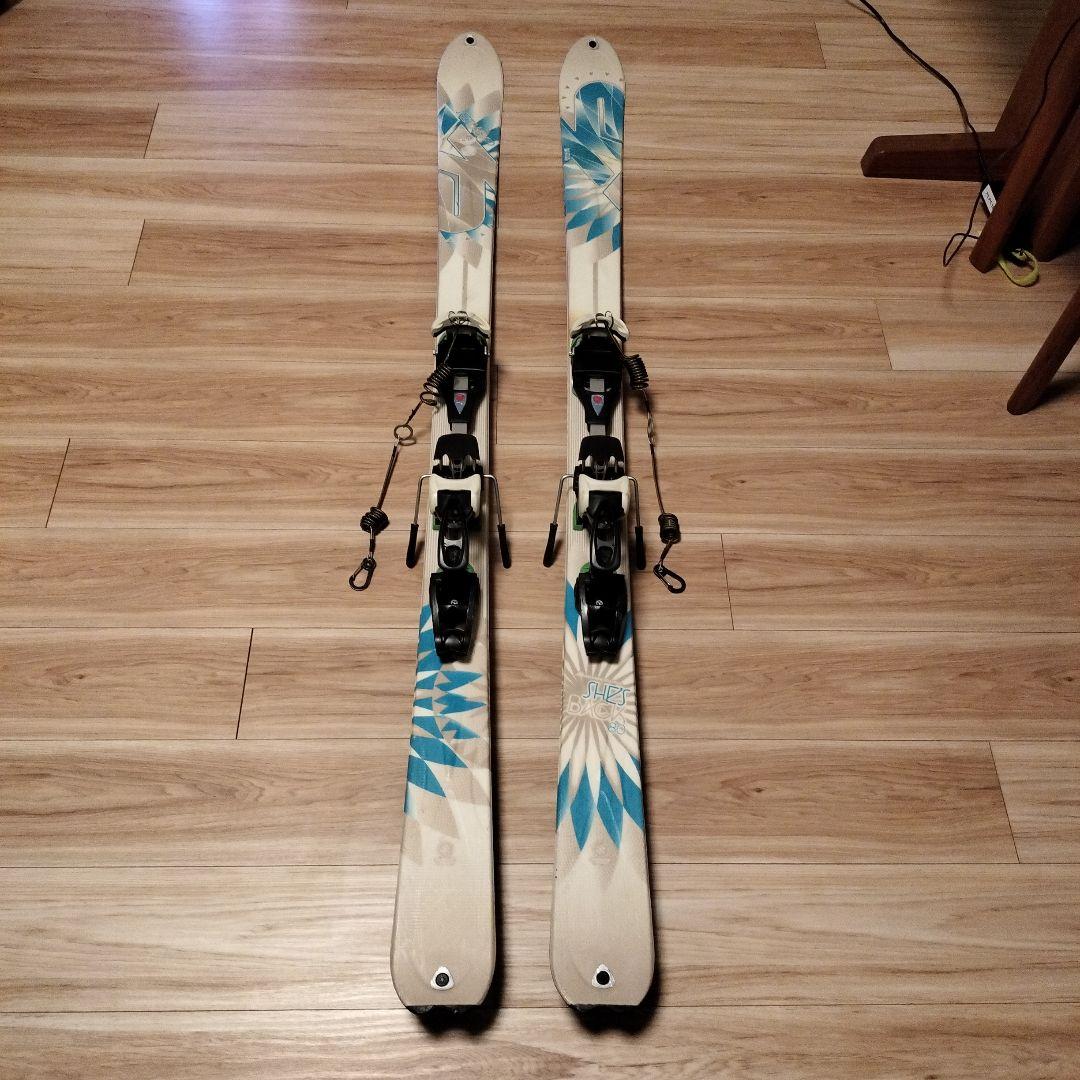【最終値下！】K2 バックカントリー用スキー板 ビンディング付き 167cm