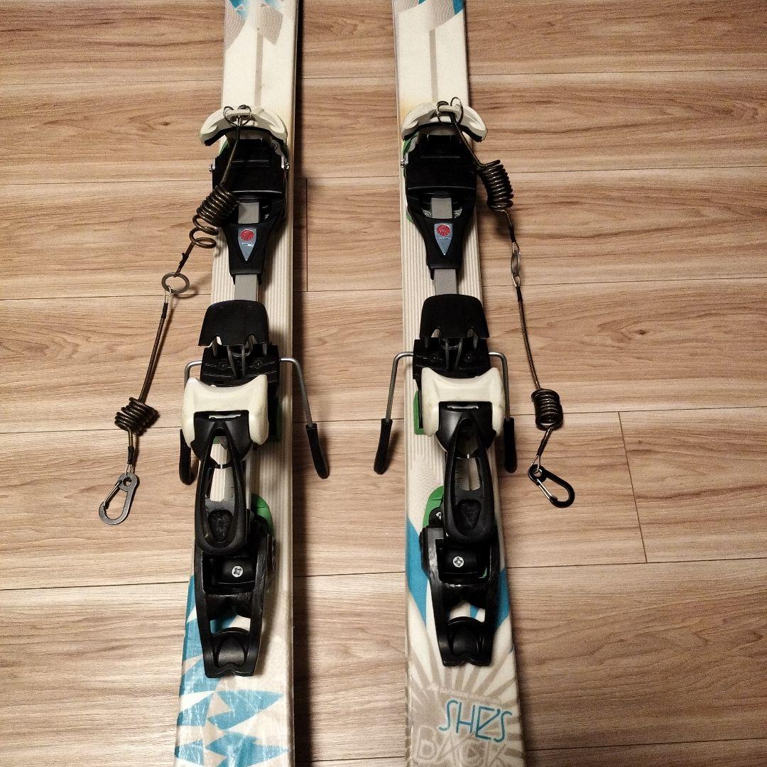 【最終値下！】K2 バックカントリー用スキー板 ビンディング付き 167cm