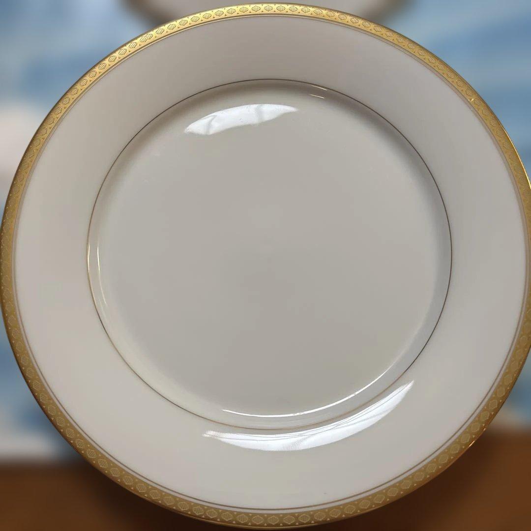 ノリタケゴールド縁取り 大皿27㎝5枚セット