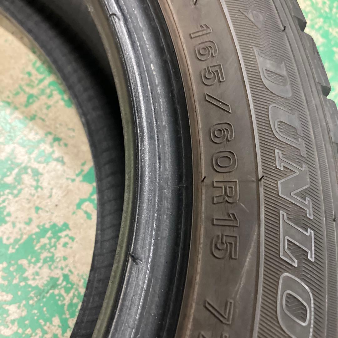 DL WM01 165/60R15 18年製 4本セットハスラースタッドレス