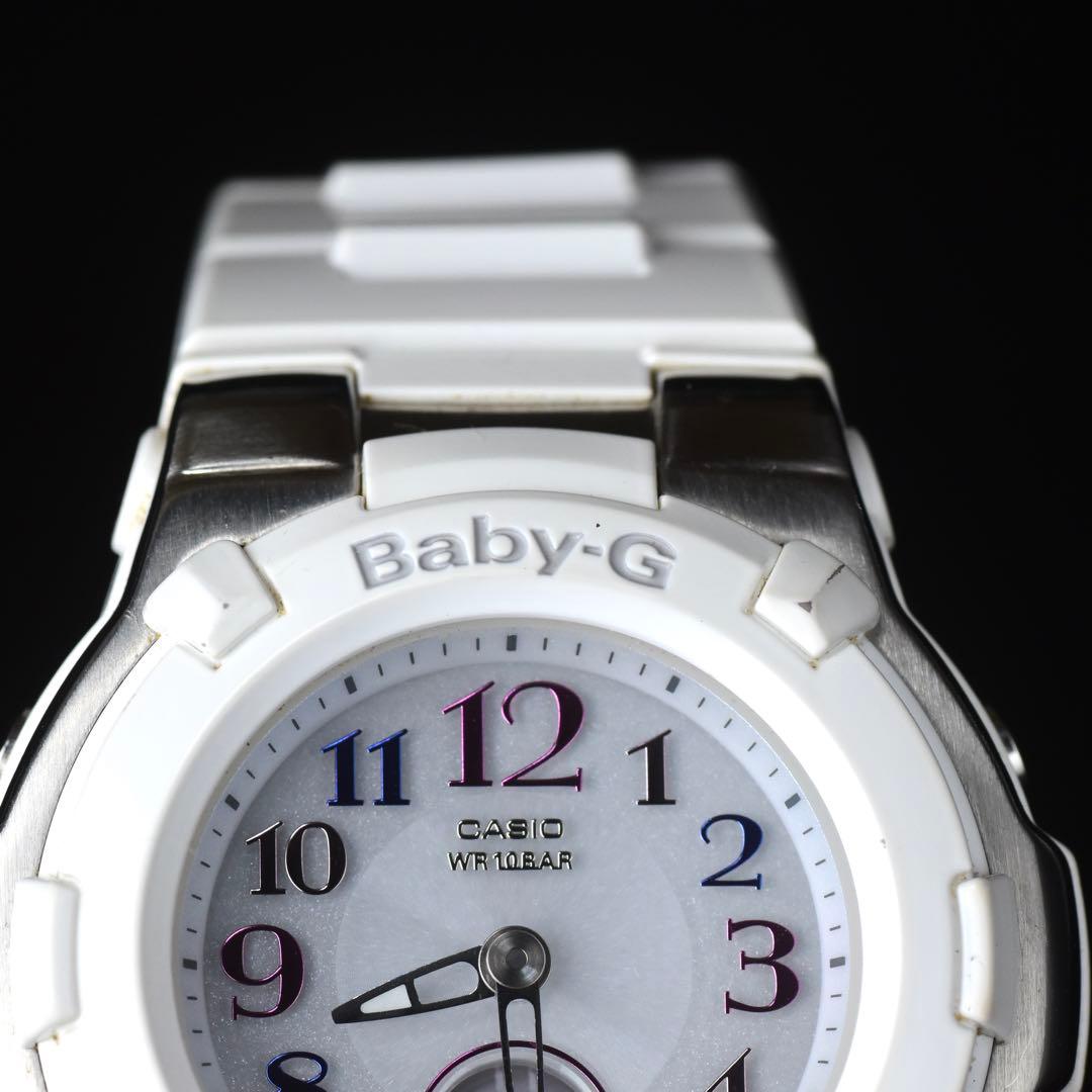 【美品】 BABY-G ベビージー 電波ソーラー BGA-1100GR 箱説あり