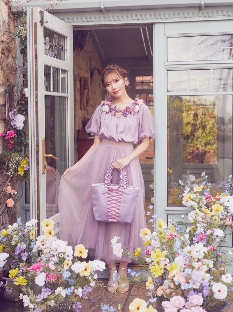 Maison de FLEUR × あいにゃん　ラプンツェルワンピース