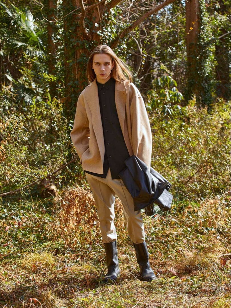 ジャケット・アウター postelegant Wool Rever Short Coat