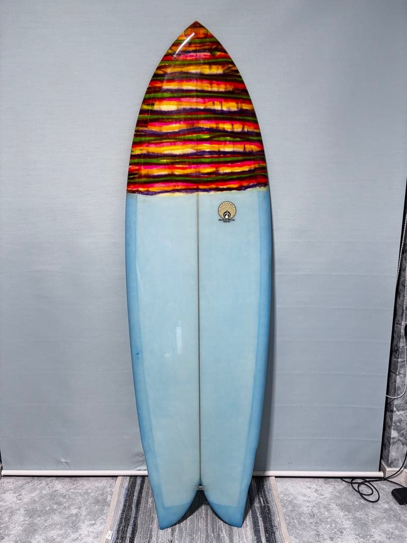 美品　マイケルミラー　クワッドフィッシュサーフボード5.8
