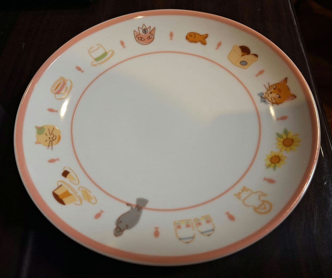 【未使用品】猫の恩返し　お皿　猫の事務所　プレート　スタジオジブリ