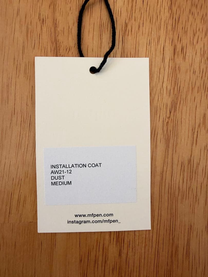 mfpen INSTALLATION COAT Mサイズ