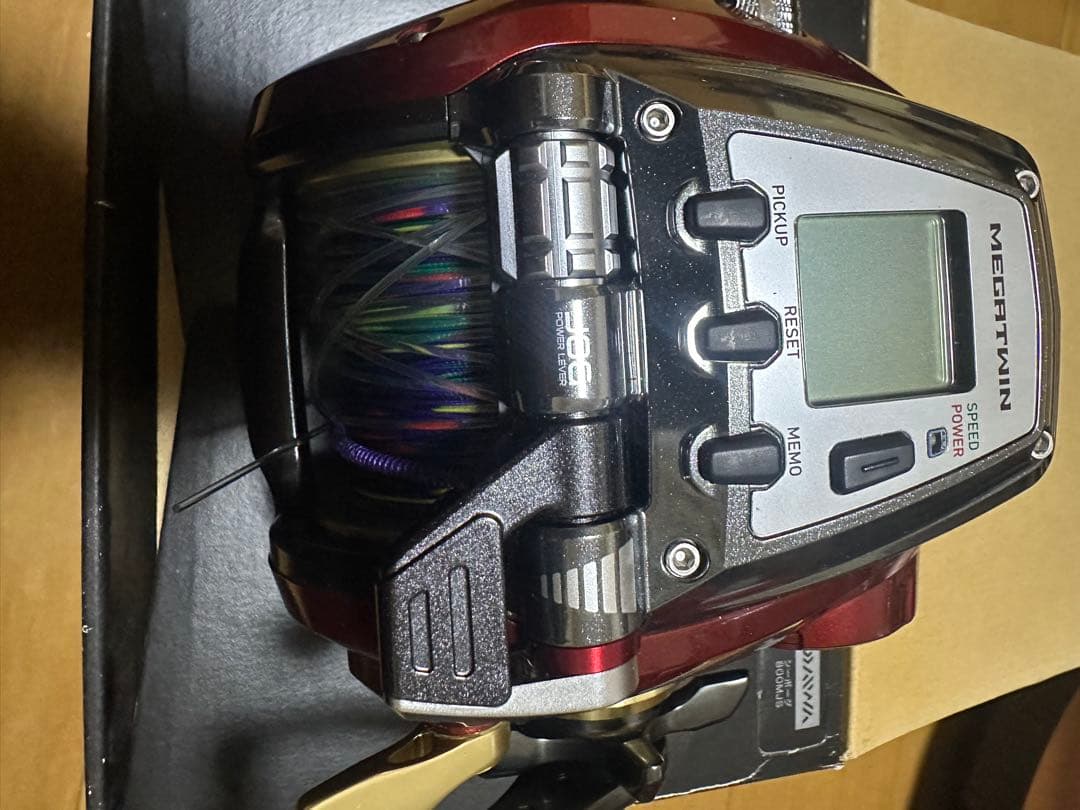 ダイワ SEABORG800MJS電動リール レッド