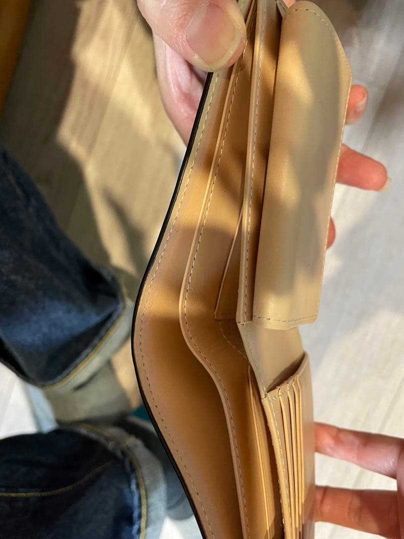 ココマイスター　ブライドルレザー　二つ折り