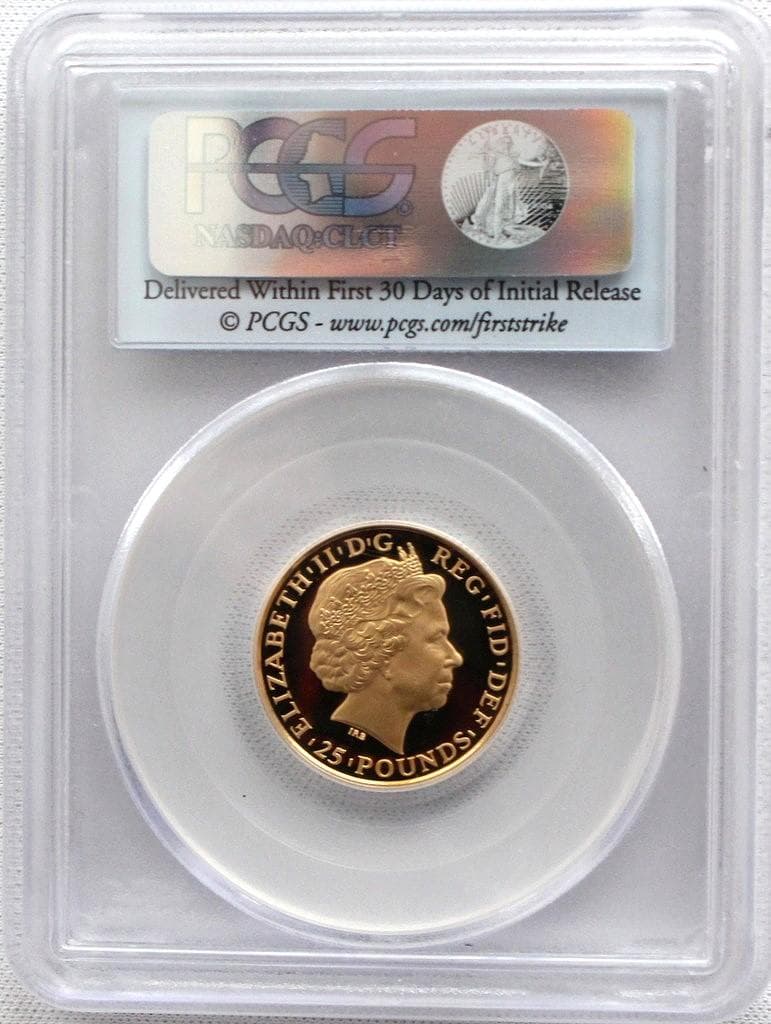 カツさん専用　2011年 イギリス ブリタニア25ポンド金貨 PCGS PR70