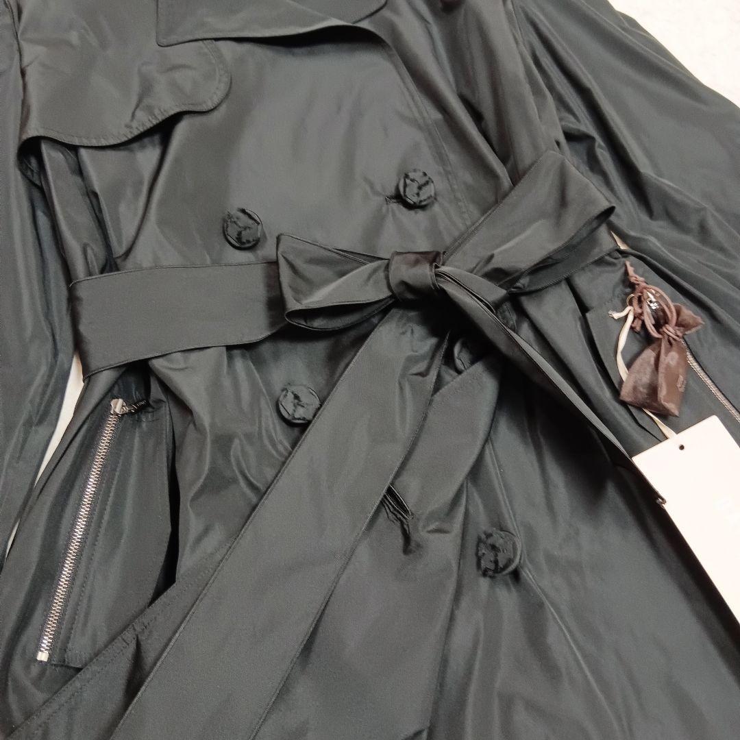 【新品タグ付き】デイジーリン フォクシー Aライントレンチコート 黒 40