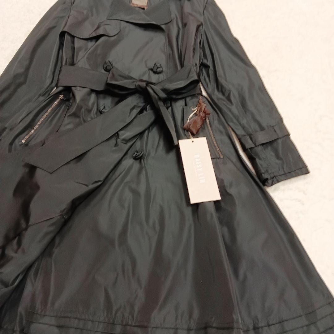 【新品タグ付き】デイジーリン フォクシー Aライントレンチコート 黒 40