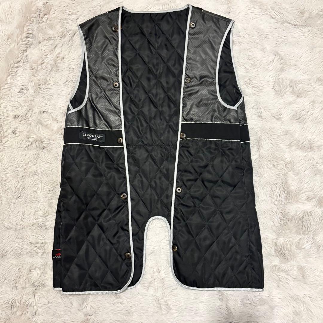 なおきHILTON×LIMONTA ブラック トレンチコート ライナー付き