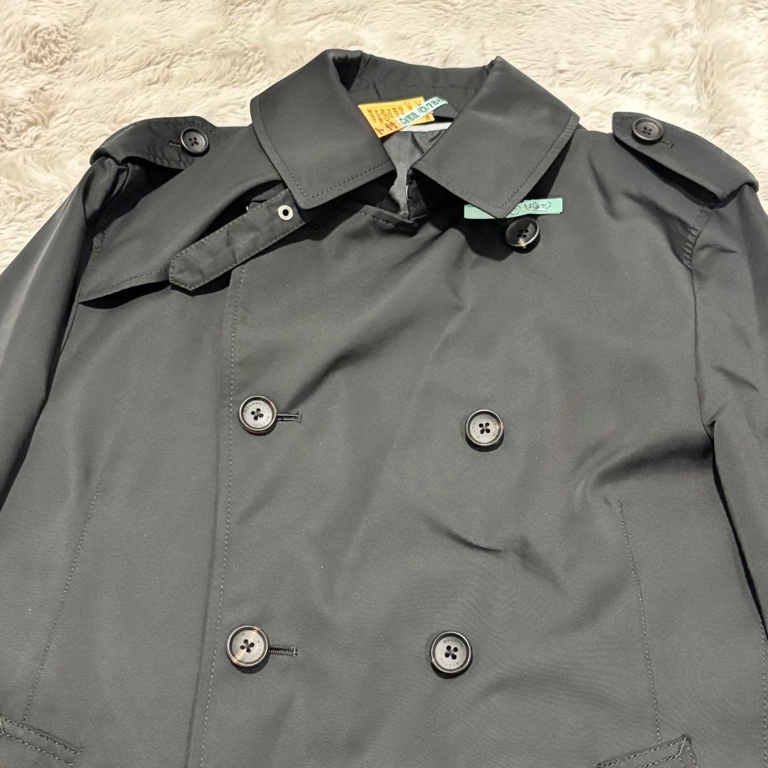 なおきHILTON×LIMONTA ブラック トレンチコート ライナー付き