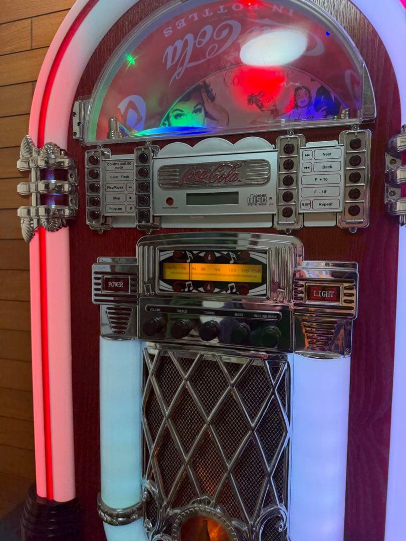 ジュークボックス 光る コカ・コーラ ジュークボックス PJC-JK7