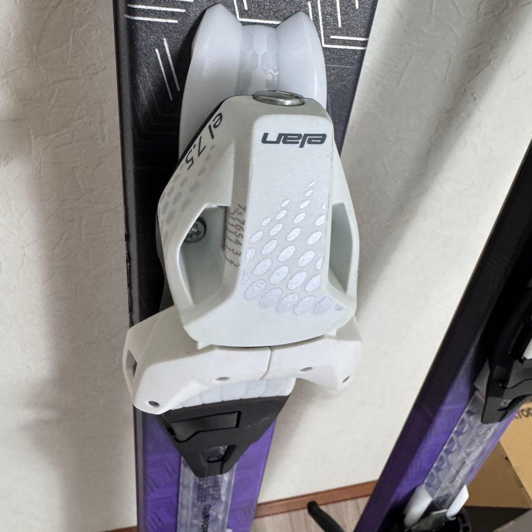 elan zest 152cm スキー板セット