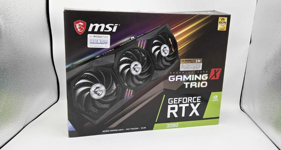 グラフィックボード・グラボ・ビデオカード MSI GeForce RTX 3090 GAMING X TRIO