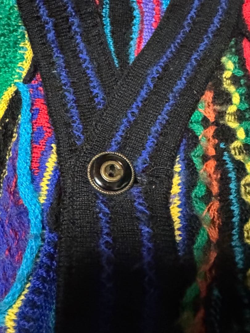 COOGI クージー 3Dニット カーディガン ヴィンテージ 90s