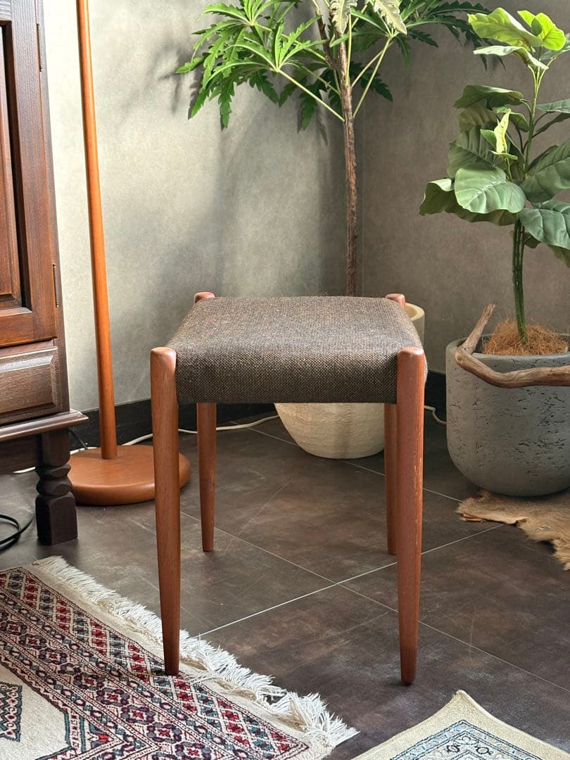 J.L.モラー　J.L. Moller　スツール　チーク材　ビンテージ　nZ