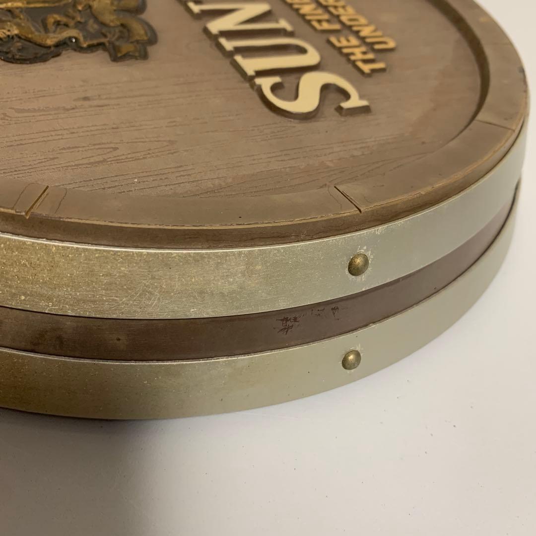 SUNTORY ディスプレイ 店頭 インテリア バレルヘッドサイン ヴィンテージ