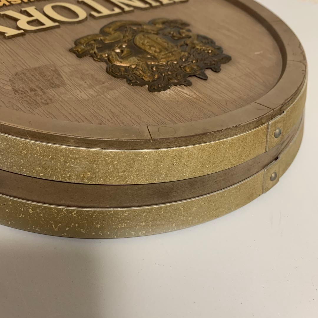 SUNTORY ディスプレイ 店頭 インテリア バレルヘッドサイン ヴィンテージ