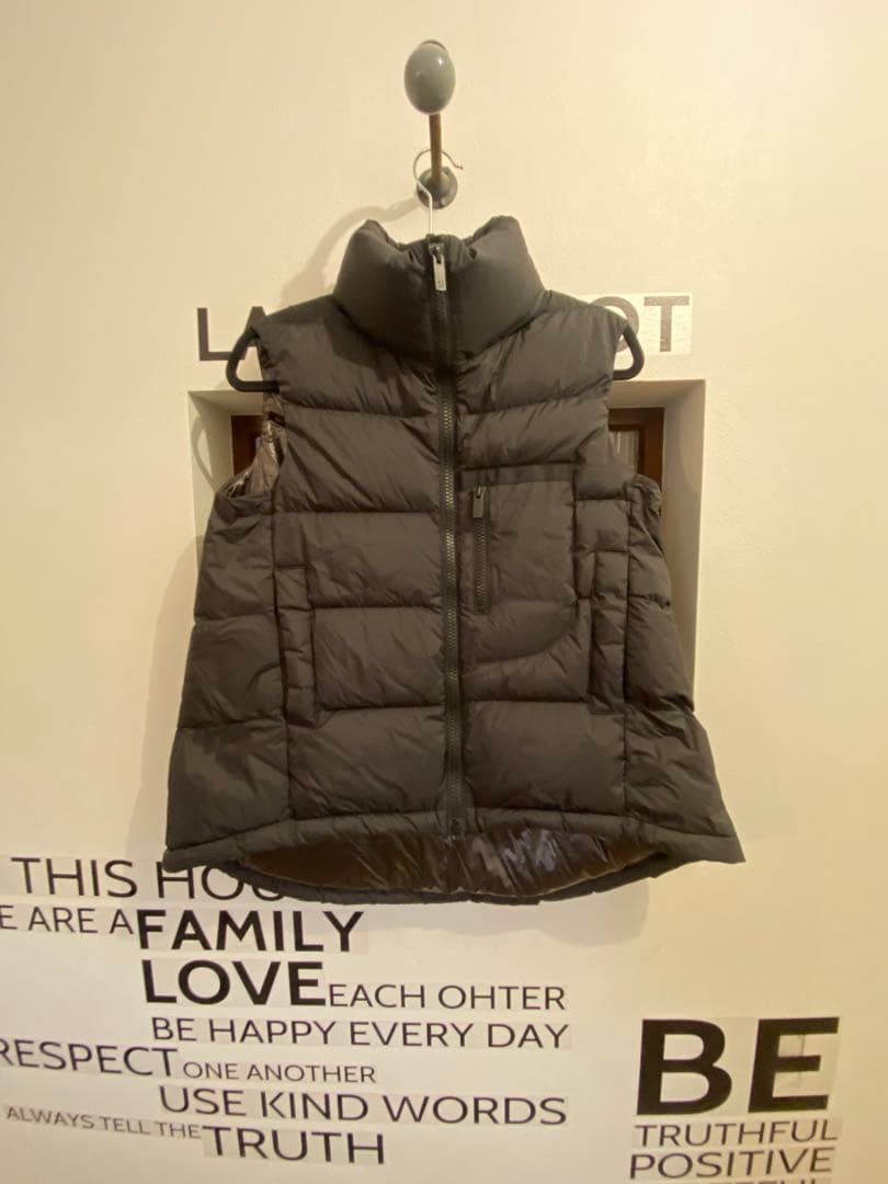 UNIQLO +Ｊダウンベスト黒　ジルサンダー