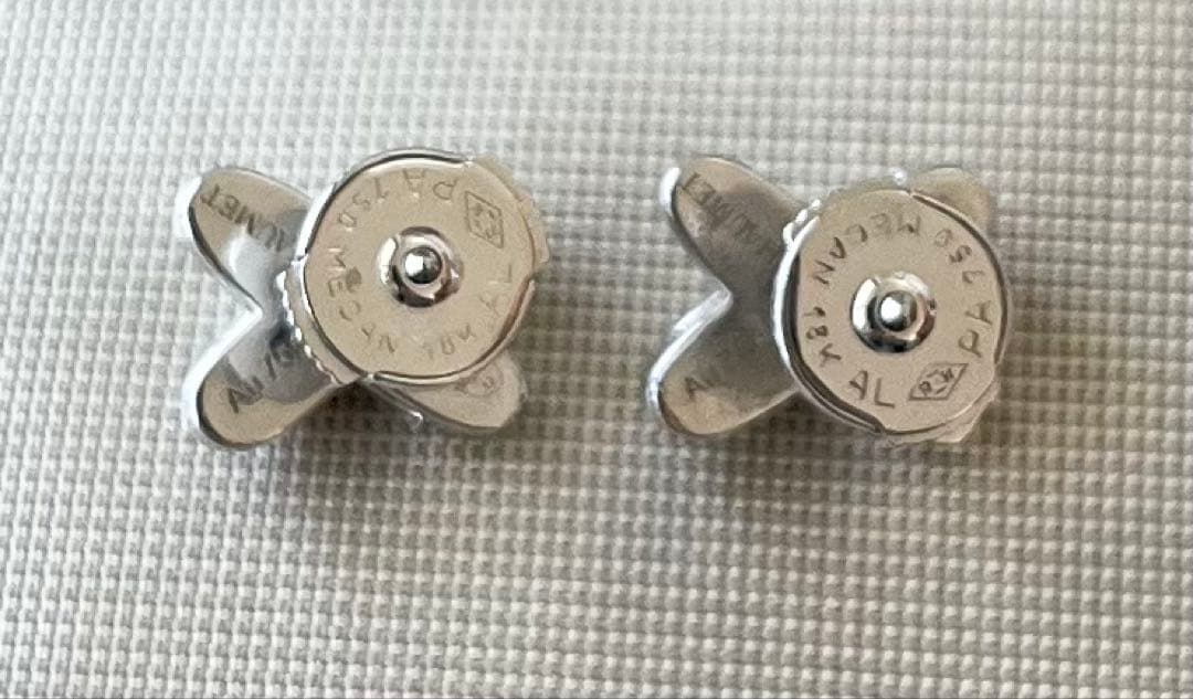 【CHAUMET】ショーメ Jeux de Liens K18ダイヤモンドピアス