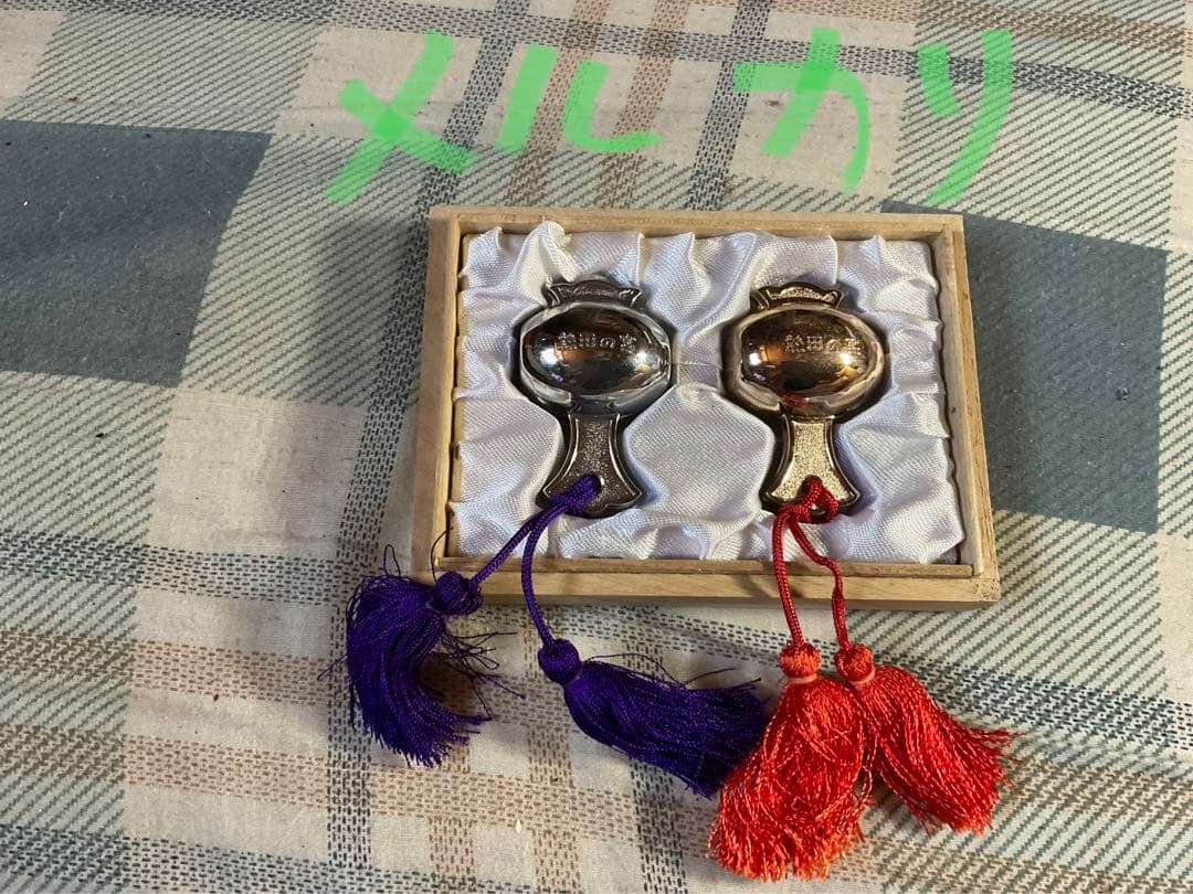 愛知県名古屋市熱田神宮・熱田の宮。開運・幸運の小槌【銀製／銀製　メッキ仕様】。