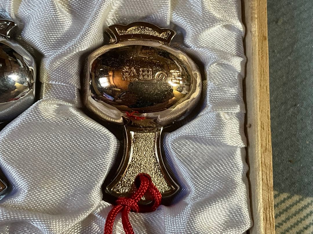 愛知県名古屋市熱田神宮・熱田の宮。開運・幸運の小槌【銀製／銀製　メッキ仕様】。