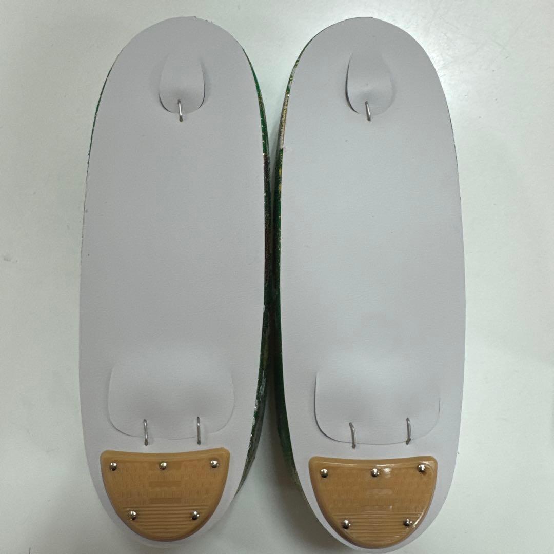 七五三 はこせこセット 緑色 日本製　7歳 21.0センチ