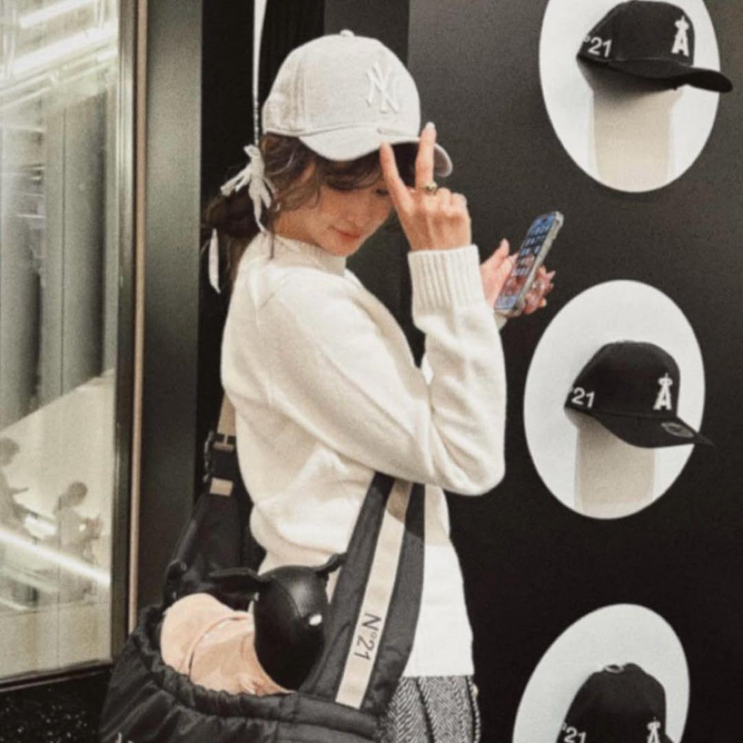 Velon　希少★ニューエラ×N°21ヤンキース コラボ キャップ グレー