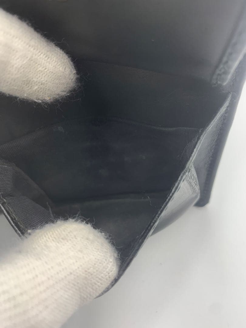 GUCCI 二つ折り財布　キングスネーク　ベージュ系　GGスプリーム