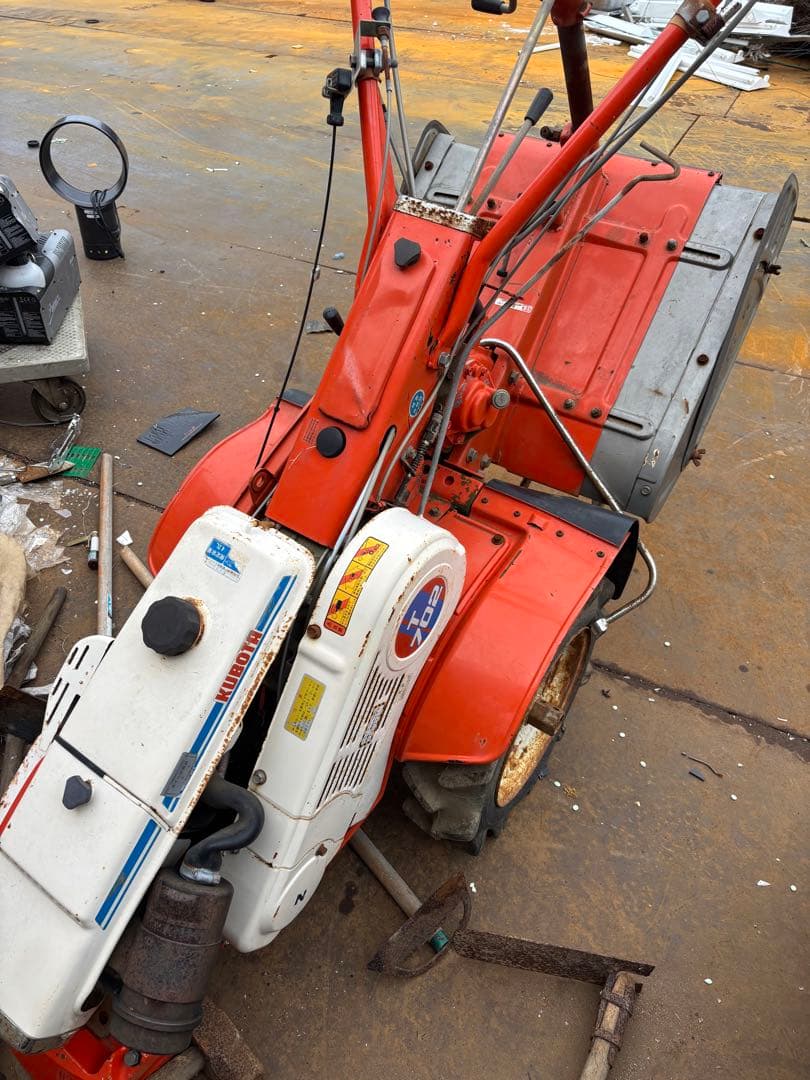 【引き取り限定・現状品】クボタ 管理機 T702 GS280-TD 耕運機