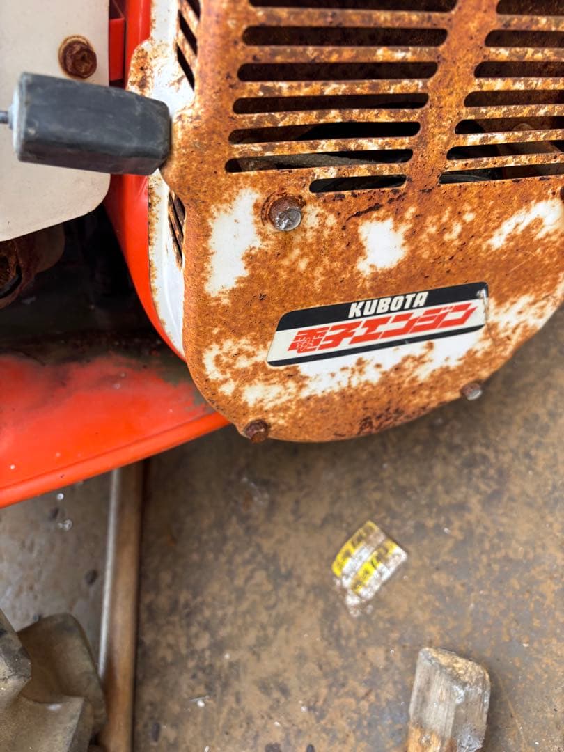 【引き取り限定・現状品】クボタ 管理機 T702 GS280-TD 耕運機