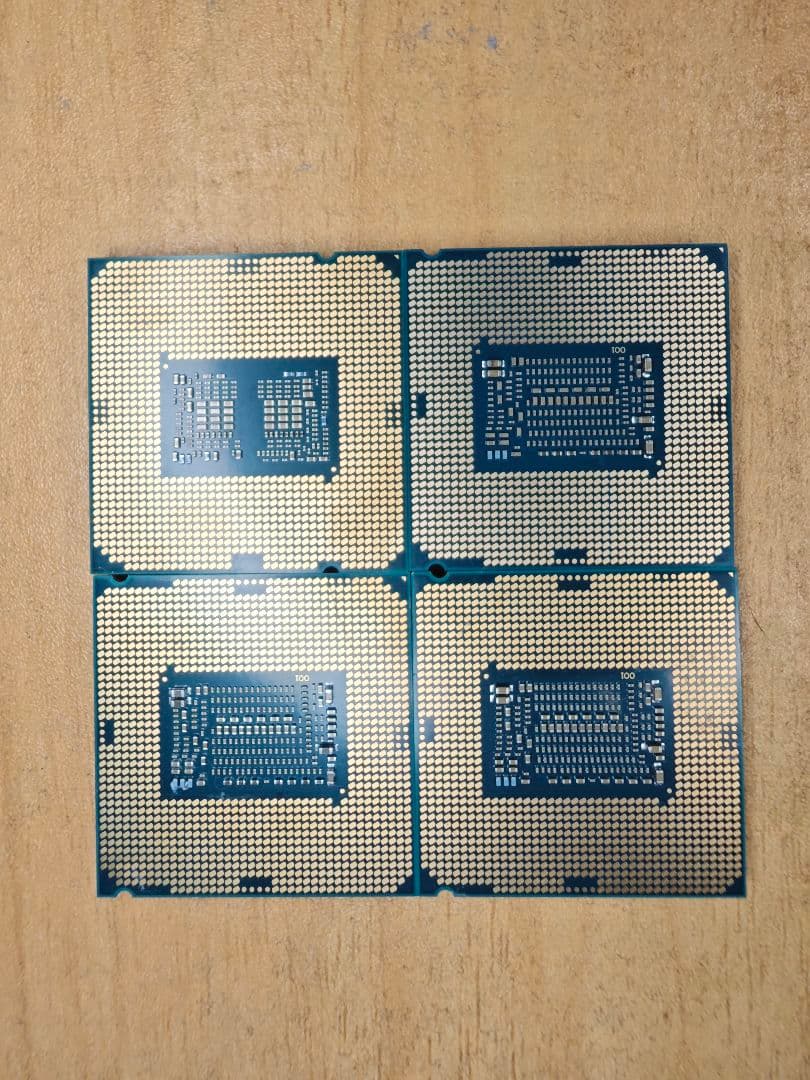ド*ん様 Intel CPU 4個セット LGA 1151