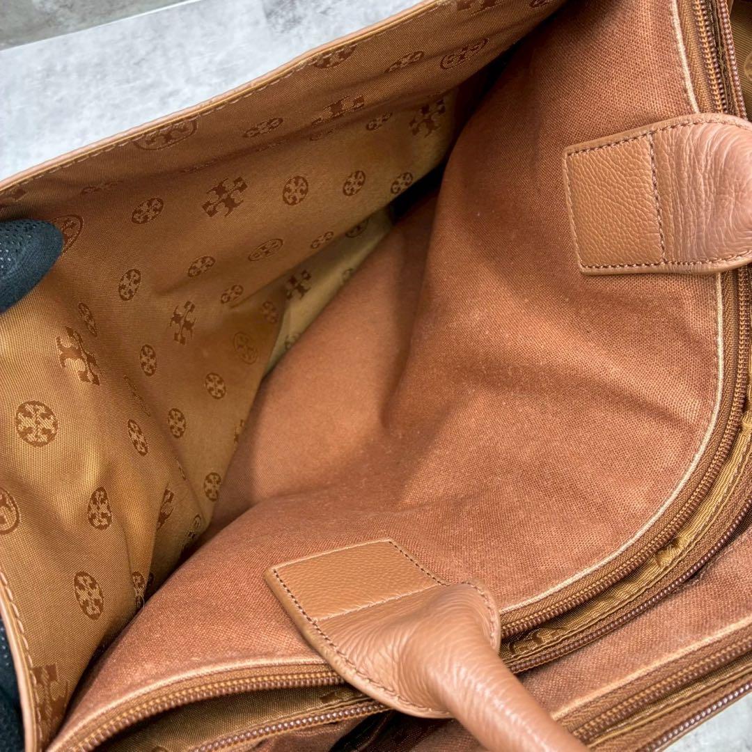 極美品 トリーバーチ マックグロー トートバッグ マザーバッグ デカロゴ 肩掛け