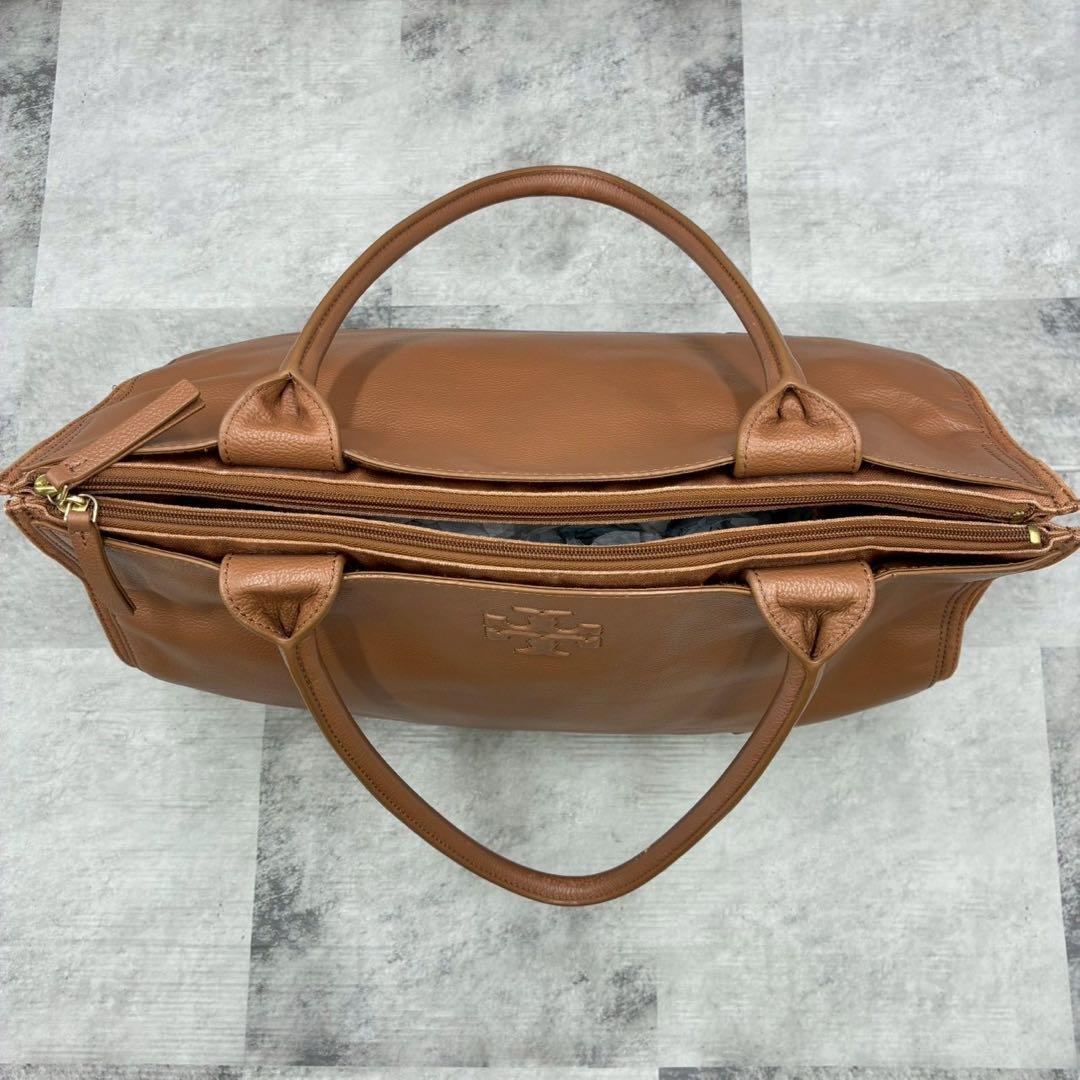 極美品 トリーバーチ マックグロー トートバッグ マザーバッグ デカロゴ 肩掛け